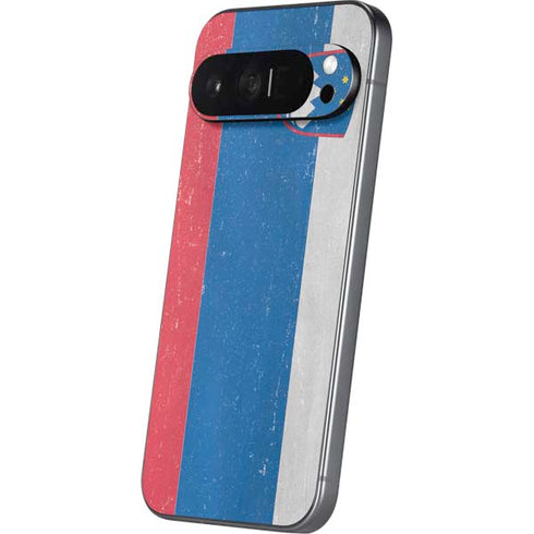 Slovenia Flag Distressed Pixel 9 Pro XL Skin